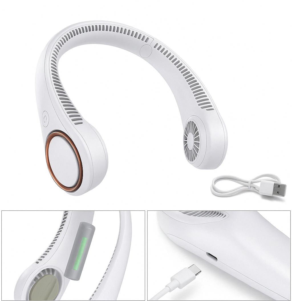 Neck Breeze™ - AC on your neck. Wherever you go.